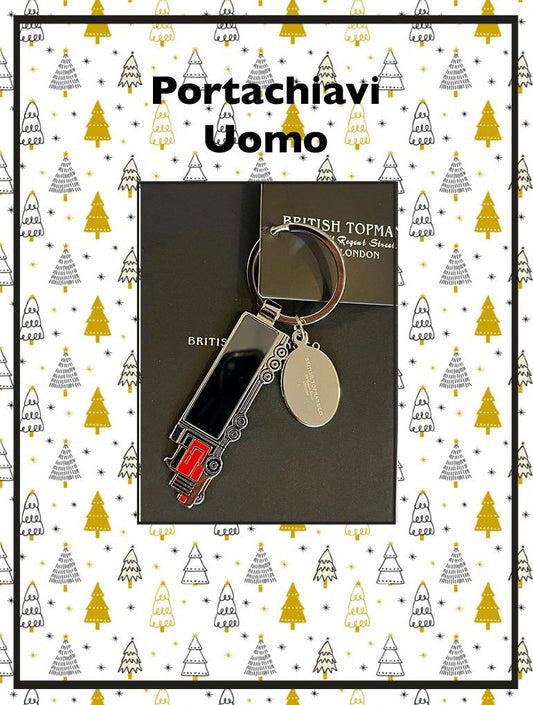 PORTACHIAVI BRITISH TOPMAN&CO UOMO