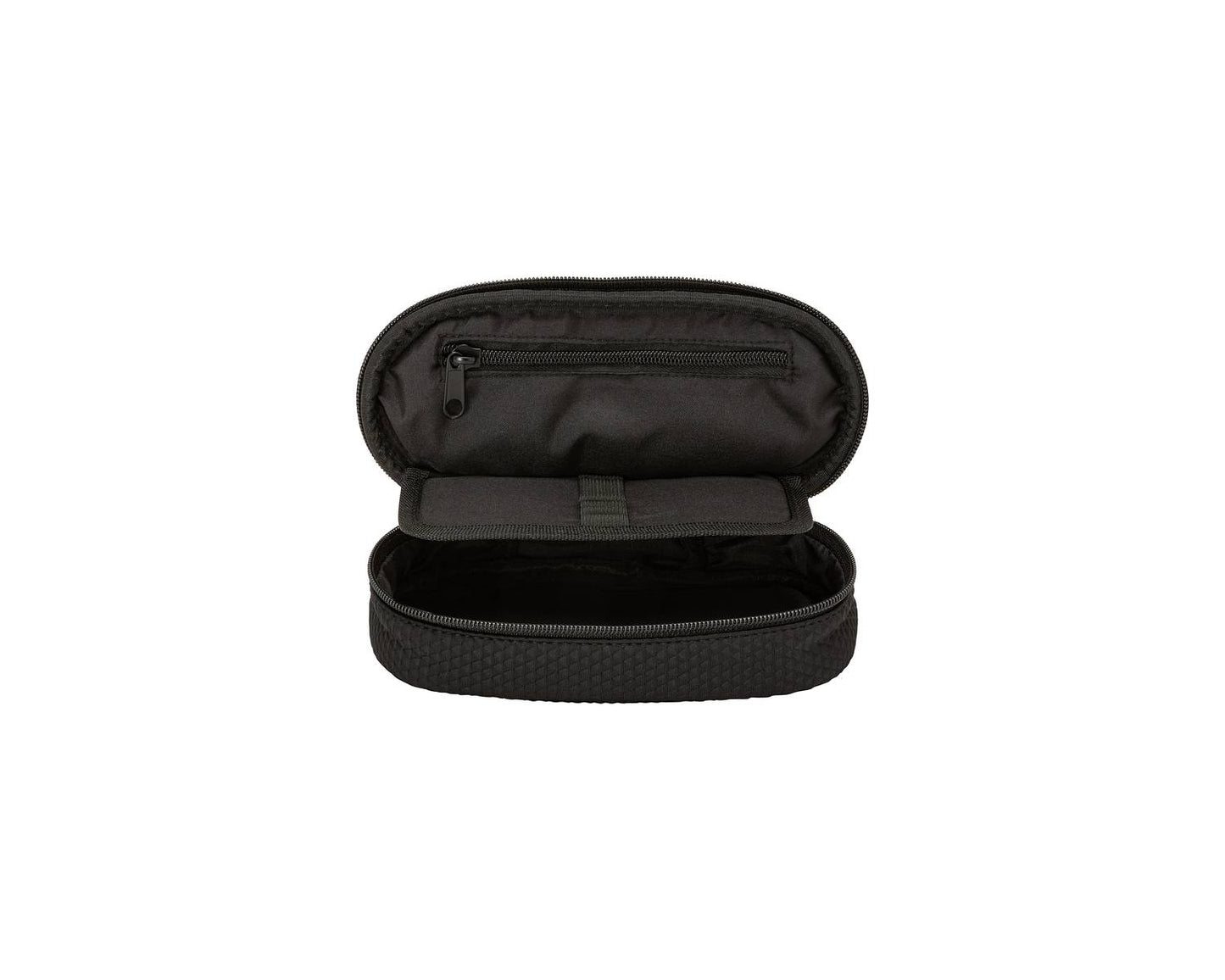 ASTUCCIO OVALE ORGANIZZATO GEOMETRIC NERO COMIX SPECIAL
