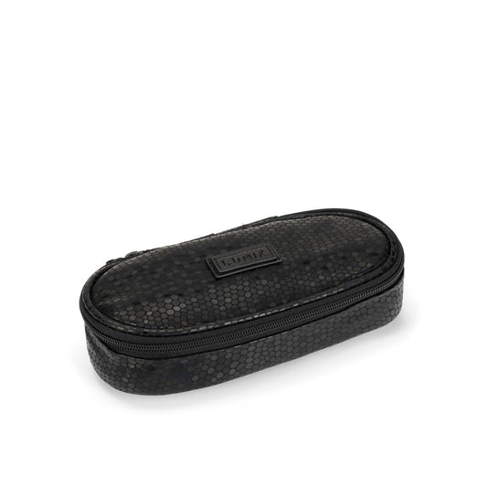 ASTUCCIO OVALE ORG. PYTHON BLACK COMIX SPECIAL