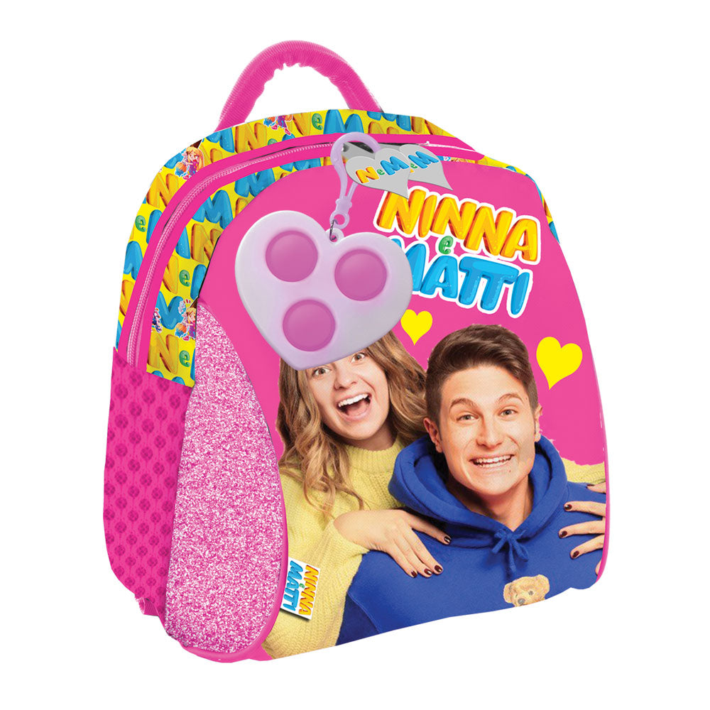 ZAINO ASILO C/GADGET NINNA E MATTI