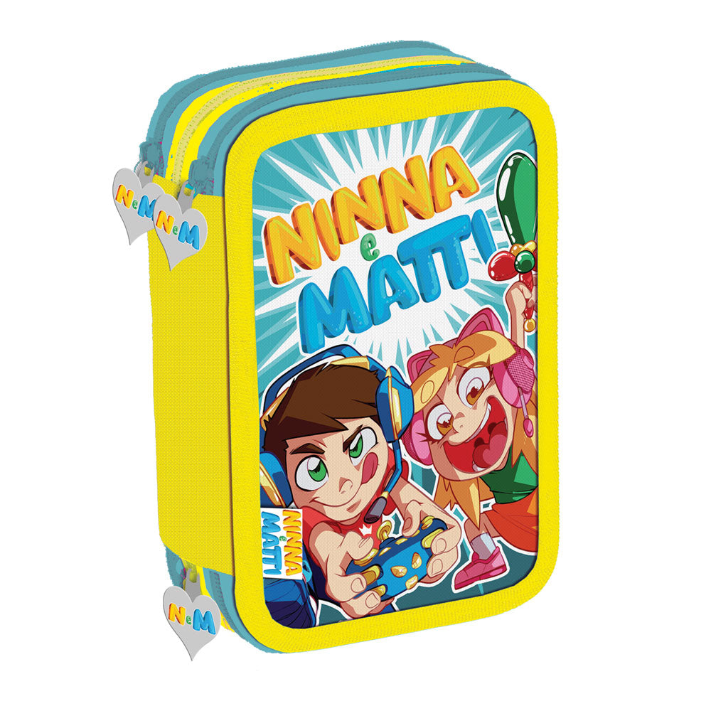 ASTUCCIO 3 ZIP NINNA E MATTI