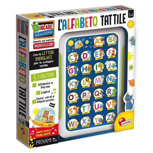 Montessori Alfabetiere Tattile Elettronico