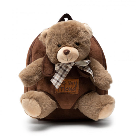 MINI ZAINO CON PELUCHE TOMMY BEAR PERLETTY TOYS