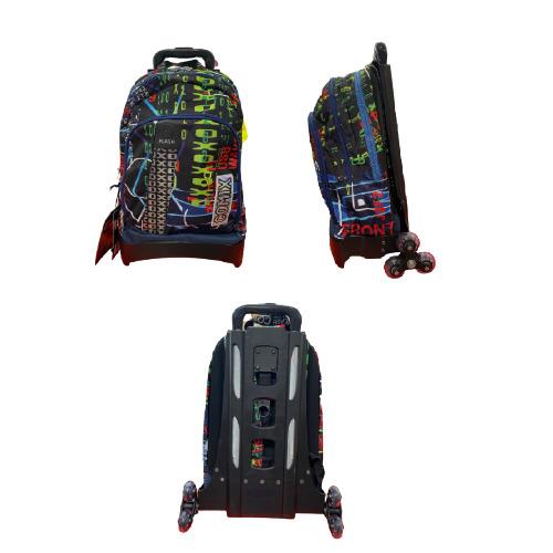 Zaino organizzato Trolley Staccabile Comix Flash Help Me
