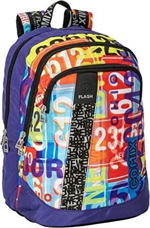 Zaino organizzato Comix Flash Mad Plate