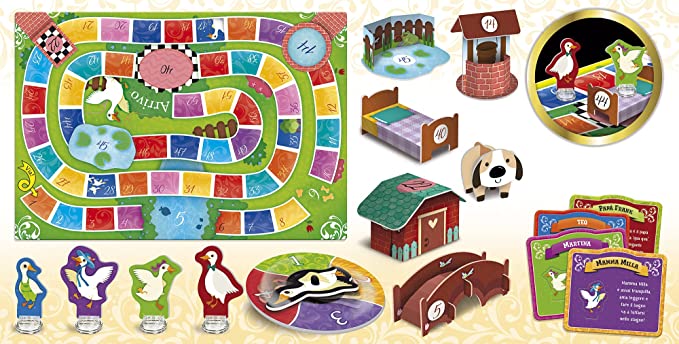 Lisciani Giochi- Ludoteca Gioco dell'Oca Deluxe, Colore