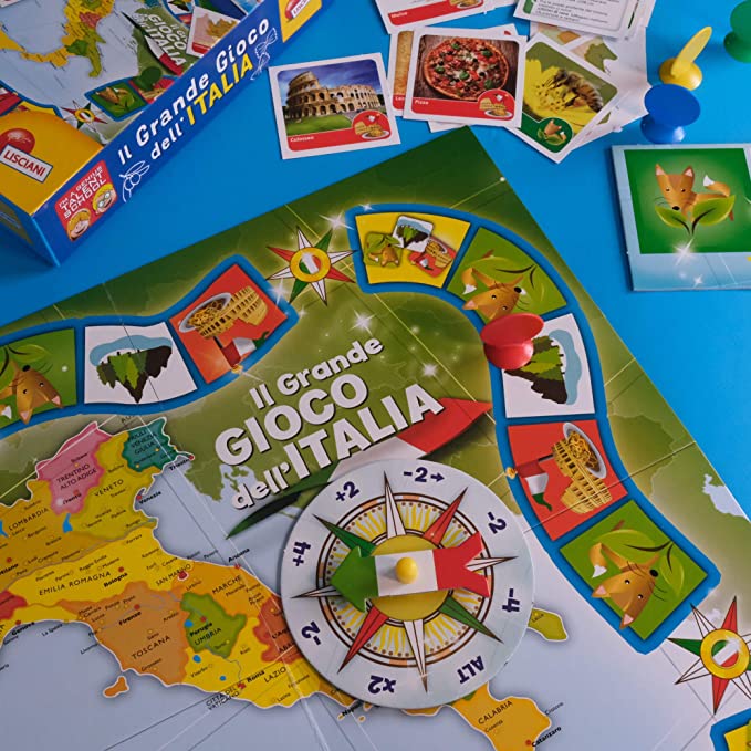 Lisciani Giochi 51156 Il Grande Gioco Dell'Italia