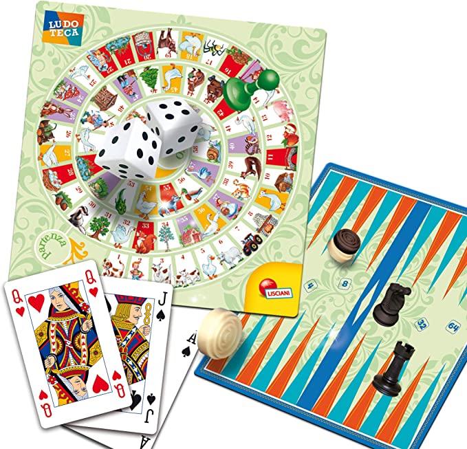 Liscianigiochi- Riuniti Piu' di 100 Scatola Deluxe, Multicolore