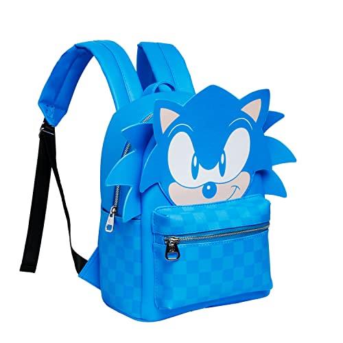 Sega-Sonic Speed-Zaino Fashion, Blu