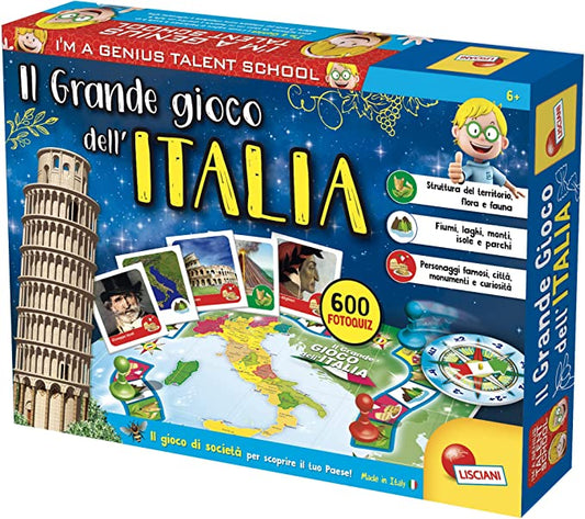 Lisciani Giochi 51156 Il Grande Gioco Dell'Italia