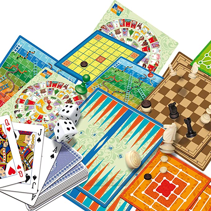 Liscianigiochi- Riuniti Piu' di 100 Scatola Deluxe, Multicolore