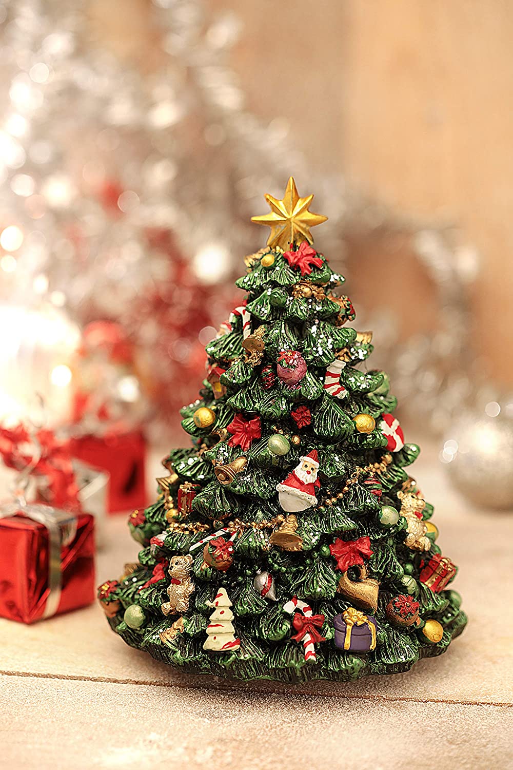 MAXIM BOLZANO SRL Albero Natale Carillon Movimento e Musica Jingle Bells