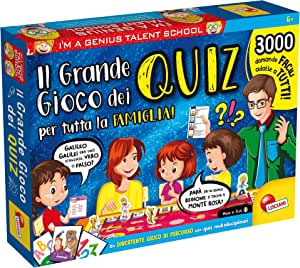 Lisciani Giochi - I'm a Genius Il Grande Gioco dei Quiz per Tutta la Famiglia, 56460