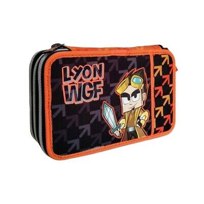 ASTUCCIO CON COLORI 3 ZIP LYON GAMER