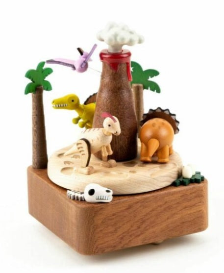 Wooderful Life Carillon Dinosauri Sotto Il Vulcano