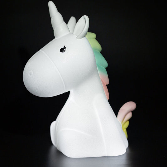 LAMPADA NOTTURNA LED RICARICABILE UNICORNO