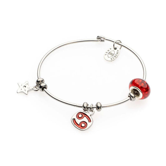 Bracciale Rigido Argento – Cancro