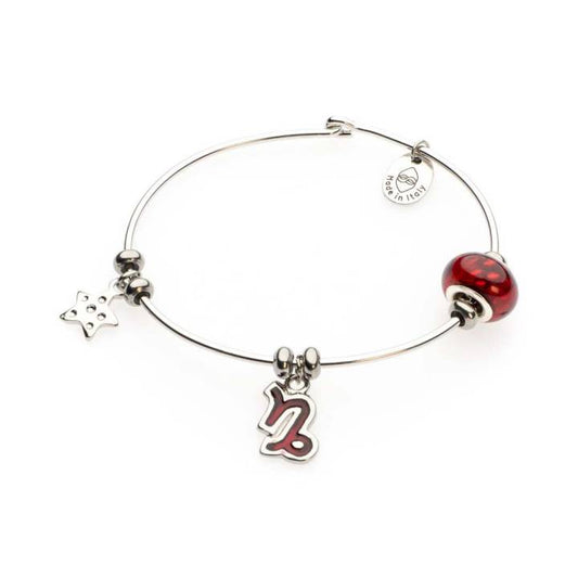 Bracciale Rigido Argento – Capricorno