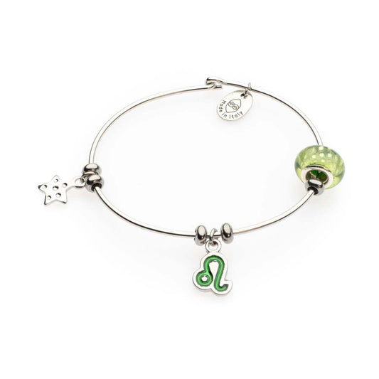 Bracciale Rigido Argento – Leone
