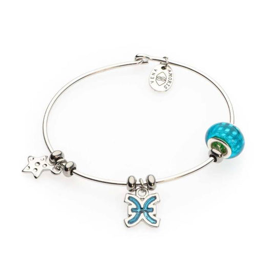 Bracciale Rigido Argento – Pesci