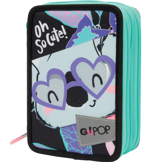 ASTUCCIO 3 ZIP CON CORREDO KOALA GOPOP