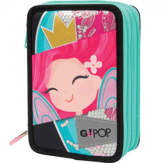ASTUCCIO 3 ZIP CON CORREDO PRINCESS GOPOP