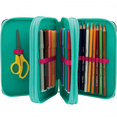 ASTUCCIO 3 ZIP CON CORREDO PRINCESS GOPOP