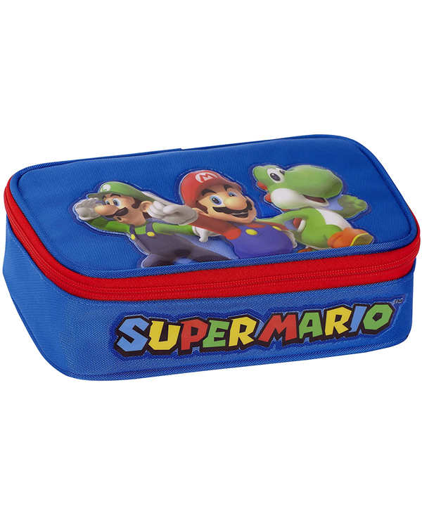 ASTUCCIO LARGE ORGANIZZATO RETT. SUPER MARIO