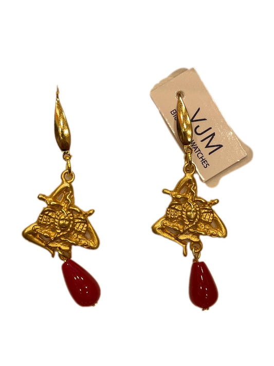 ORECCHINI COLLEZIONE SICILIA BASE ORO E PIETRE