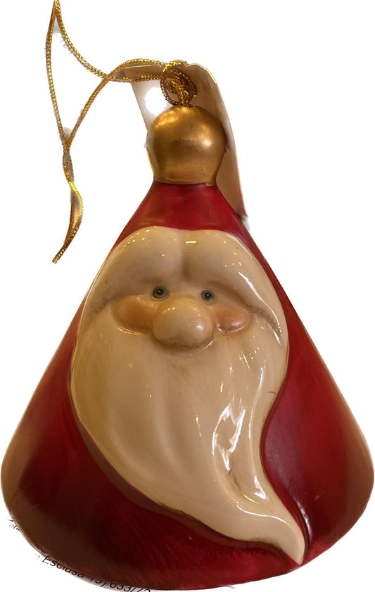CAMPANELLA BABBO NATALE CERAMICA