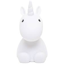 LAMPADA NOTTURNA LED RICARICABILE UNICORNO
