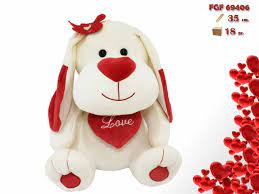 CANE CON FIOCCO E CUORE C.M. 30