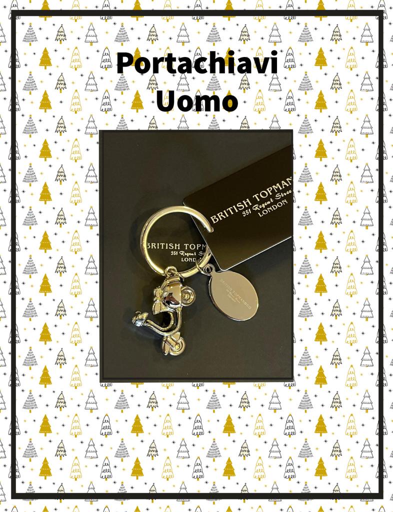PORTACHIAVI BRITISH TOPMAN&CO UOMO