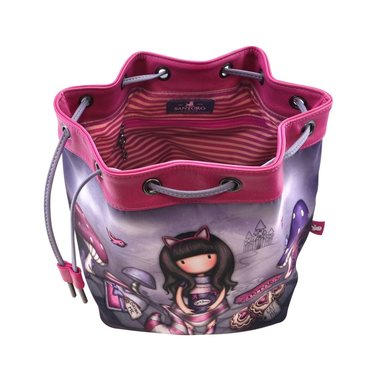 BORSA-ZAINETTO A SECCHIELLO CHESHIRE CAT