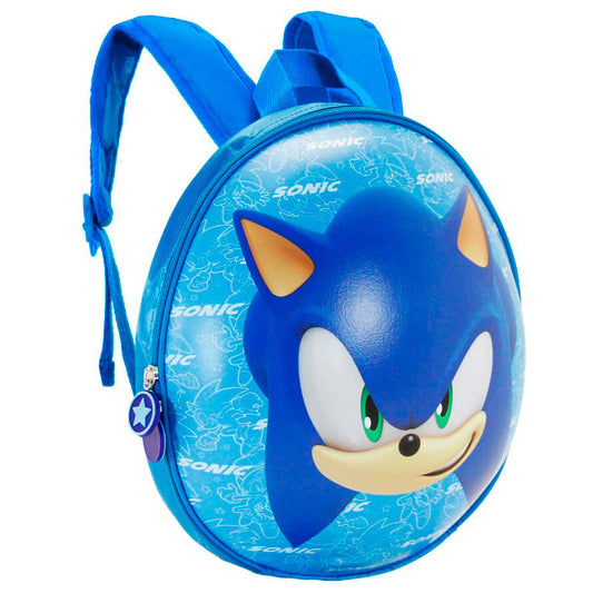ZAINO EGGY FACE SONIC 28 CM