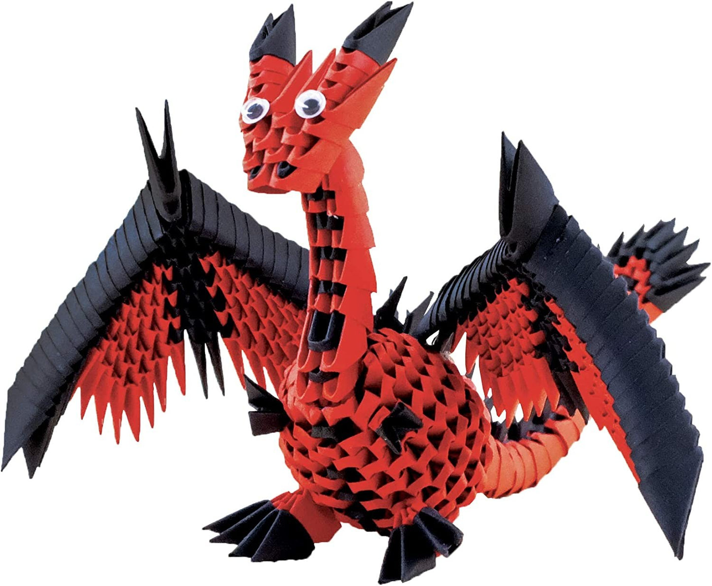 CREAGAMI ORIGAMI 3D SCULTURE DI CARTA DRAGO MEDIUM 481 PCS 14 CM MADE IN ITALY