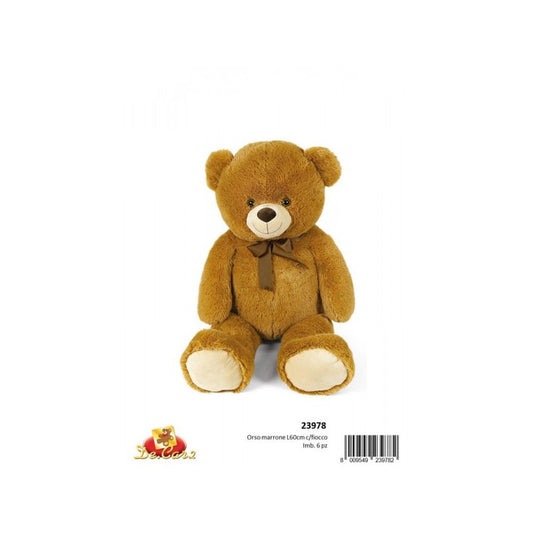 PELUCHE ORSO MARRONE 60 CM.