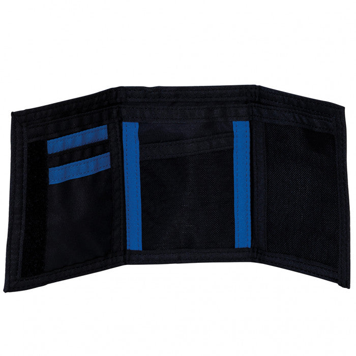 PORTAFOGLIO CON CHIUSURA A VELCRO 12X9 FC INTER