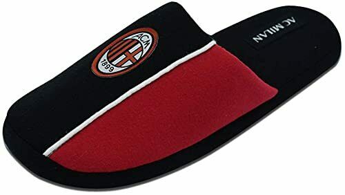 AC MILAN PANTOFOLE IMBOTTITE BAMBINO ADULTO PRODOTTO UFFICIALE CIABATTE CALCIO