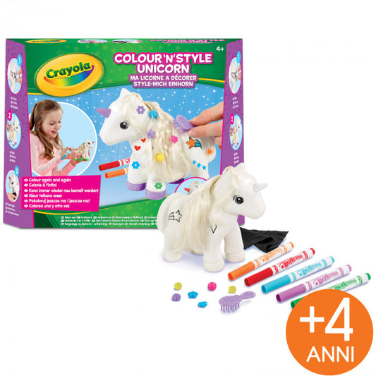 SET COLORA & DECORA IL TUO UNICORNO CRAYOLA