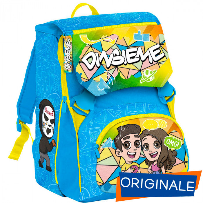 ZAINO SCUOLA SDOPPIABILE DINSIEME