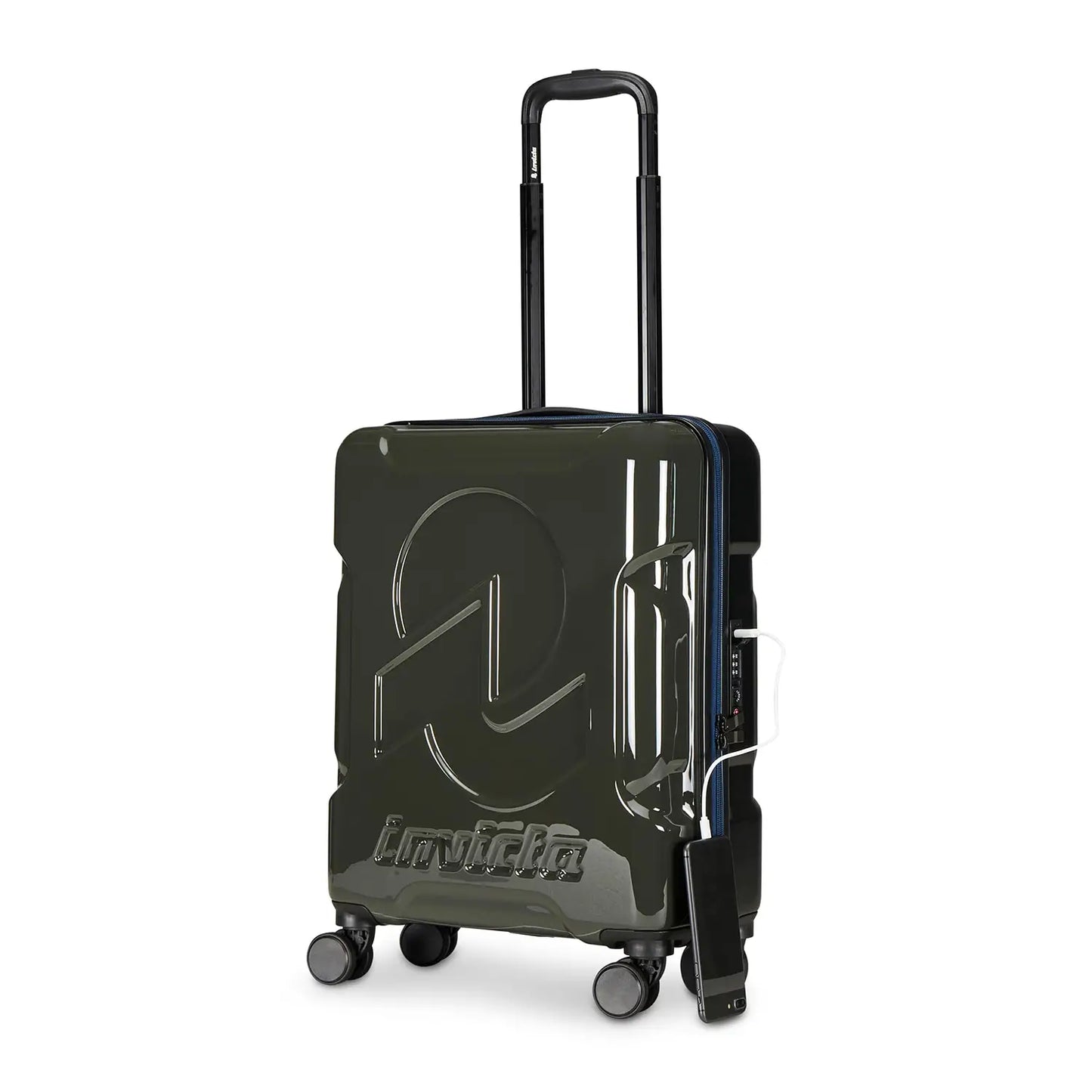 Trolley Invicta Travel Maket WT Grigio e Nero - Bagaglio Rigido