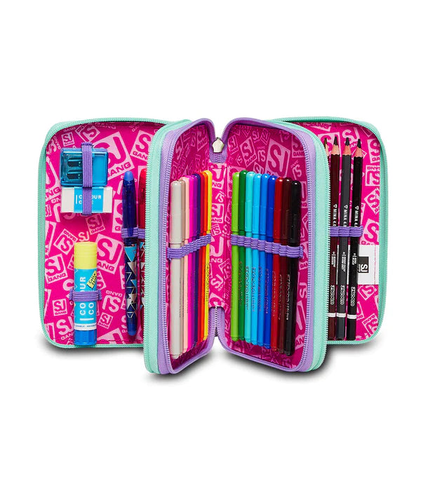 ASTUCCIO 3 ZIP - SEA BEAUTY SJ
