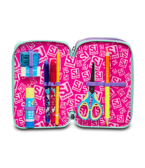 ASTUCCIO 3 ZIP - SEA BEAUTY SJ