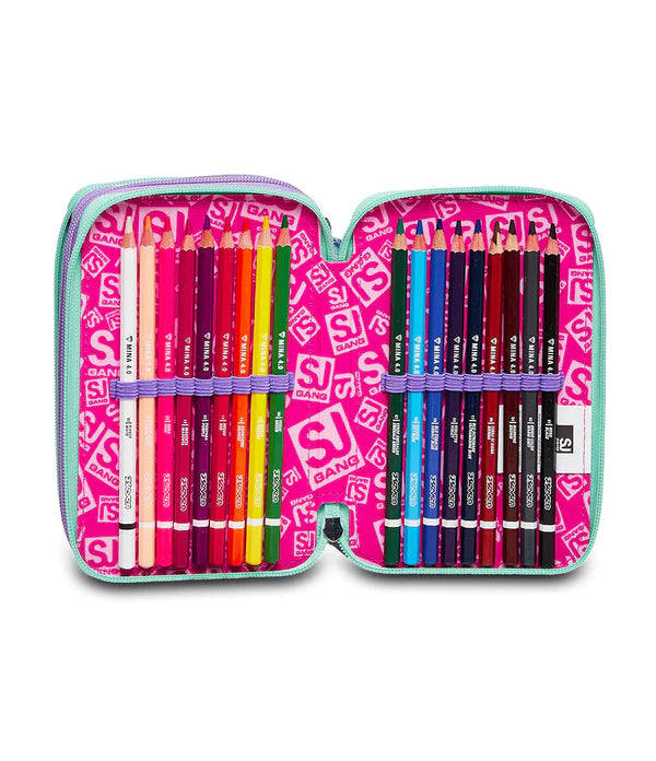 ASTUCCIO 3 ZIP - SEA BEAUTY SJ