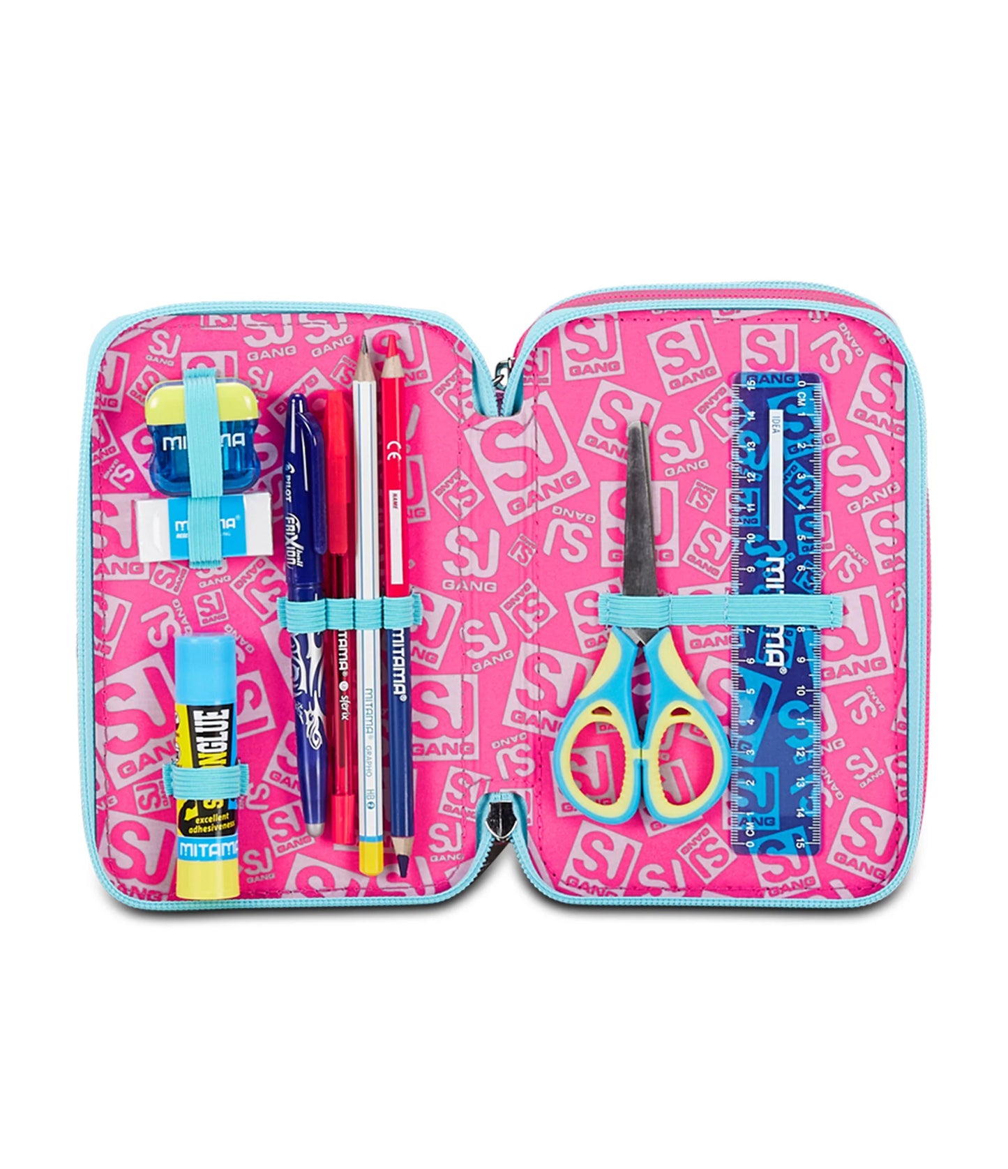 ASTUCCIO 3 ZIP - PINKFUR