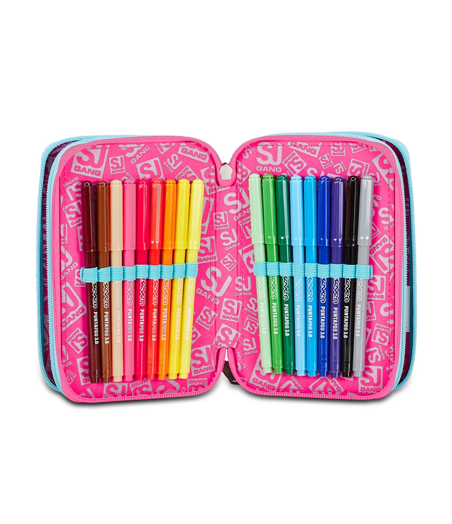 ASTUCCIO 3 ZIP - PINKFUR