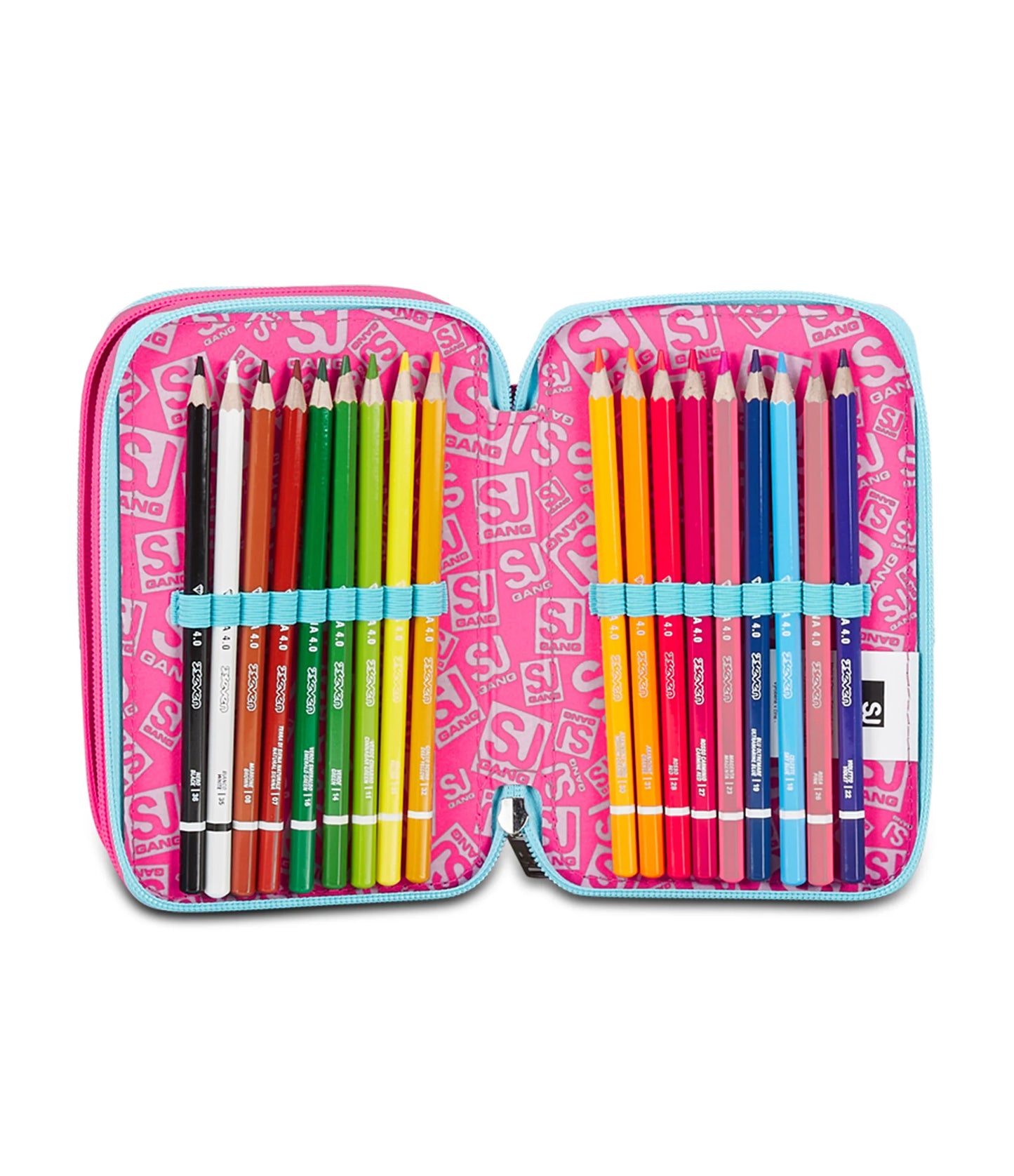 ASTUCCIO 3 ZIP - PINKFUR