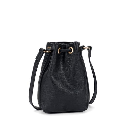 Mini Bucket Bag Comix U Glamour Black