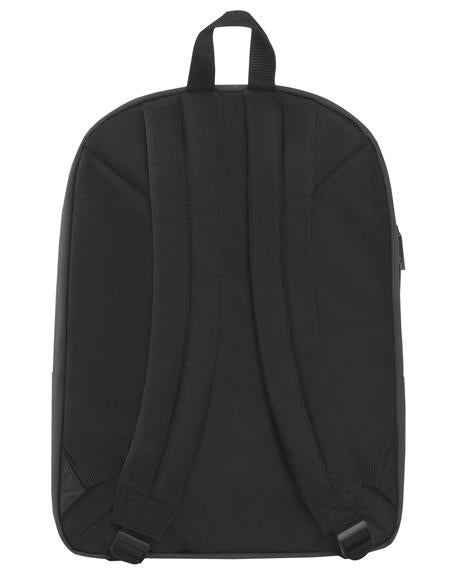 Zaino Organizzato Monocolore Nero Comix